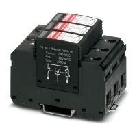 Odgromnik/ogranicznik przepięć typ 1/2 VAL-MS-T1/T2 600DC-PV/2+V | 2801163 Phoenix Contact