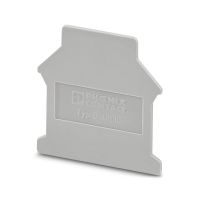 Pokrywa zamykająca D-UK 16, (DxSxW) 42,5x1,5x54mm szara | 3006027 Phoenix Contact