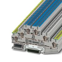 Złącza uziemiające ST 2,5-PE/L/N, szare | 3036084 Phoenix Contact