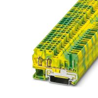 Złącze uziemiające sprężynowe ST 2,5-TWIN/ 1P-PE | 3042120 Phoenix Contact