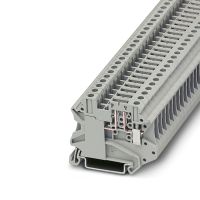 Złącze bazowe na odłącznik nożowy lub elektronikę, UT 4-TG, szara | 3046142 Phoenix Contact