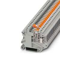 Złącze z odłącznikiem nożowym, z zaciskami śrubowymi UT 4-MT-P/P szara | 3046171 Phoenix Contact