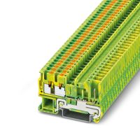 Zacisk przewodu ochronnego PT 2,5-TWIN/1P-PE, żółto-zielony | 3209659 Phoenix Contact
