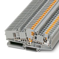 Złączka rozłączalna do przekładników pomiarowych z zaciskami Push-In PTME 6-CT/1P, szara | 3212300 Phoenix Contact