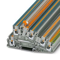 Złącze instalacyjne do przewodów ochronnych, zielono-żółte- PTI 2,5-PE/L/NTB | 3213955 Phoenix Contact
