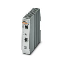 Iniektor PoE, 30 W, dwa gniazda RJ45, 10/100/1000 Mb/s, montaż na szynie DIN, IP20 | 2703005 Phoenix Contact