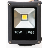 Naświetlacz LED INNOVO 10W, IP65, 650lm, barwa zimna biała, czarny, slim $ | IN-SFC10W-64 GTV