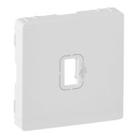 Plakietka gniazda USB 3.0 z przewodem, biała, Valena Life | 754750 Legrand