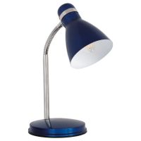 Lampka biurkowa Zara HR-40-BL 40W E14, niebieska | 7562 Kanlux
