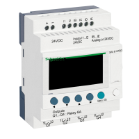 Przekaźnik inteligentny LE 6WE_D/4-wyjść P 24VDC RTC/LCD, Zelio Logic | SR3B101BD Schneider Electric