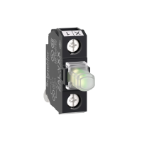 Zestaw świetlny ze zintegrowaną diodą Fi-22mm biały LED 24V | ZALVB1 Schneider Electric