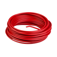 Kabel galwanizowany 5mm, czerwona , długość 70,5m | XY2CZ107 TMSS France