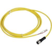 Kabel konektorowy PVC, żeński, 1 2, 3 | XZCPV1865L2 TMSS France
