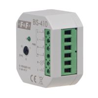 Przekaźnik bistabilny BIS-410 p/t z wył. czasowym do podśw. przycisków Un=100-265V AC P=2000W | BIS-410 F&F