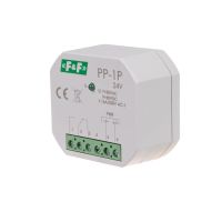 Przekaźnik elektromagnetyczny PP-1P-24V 16A 1 styk przełączny (NO/NC) montaż podtynkowy | PP-1P-24V F&F