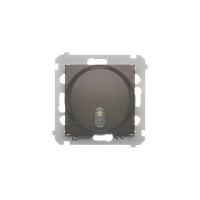 Dzwonek elektroniczny (moduł) 8–12 V, brąz mat DDT1.01/46 Simon 54 | DDT1.01/46 Kontakt Simon
