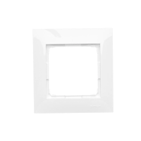 Ramka pojedyncza, biały, IP20/[IP44], Simon 54 Premium | DR1/11 Kontakt Simon