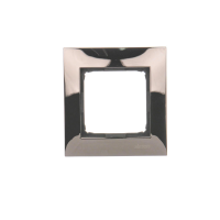 Ramka pojedyncza, ciemna stal, IP20/[IP44], Simon 54 Premium | DR1/67 Kontakt Simon