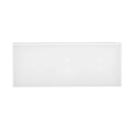 Panel dotykowy S54, 3 moduły, 1 pole dotyk.+2 pole dotyk. pion+2 pola dotyk. pion, biała perła | DSTR3133/70 Kontakt Simon