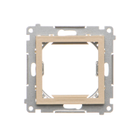 Adapter (przejściówka) na osprzęt standardu 45 × 45 mm, Szampański mat Simon 55 | TA45.01/144 Kontakt Simon