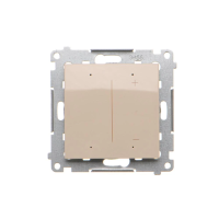 Ściemniacz do żarówek LED-owych, 230 V [Wi-Fi]; krem Simon 54 GO | DESL1W.01/41 Kontakt Simon