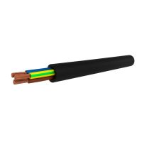 Przewód mieszkaniowy H03VV-F (OMY) 3x1,0 żo 300/300V czarny KRĄŻEK | 5901259826227 SRD TRADING SPÓŁKA Z