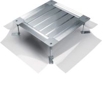Uniwersalna puszka podłogowa na nóżkach rozmiar 3 165-215mm stal, Tehalit.UK | UDH3165215 Hager