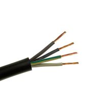 Przewód warsztatowy H05VV-F (OWY) 4x1,0 żo 300/500V czarny KRĄŻEK | 5907702816968 EK Elektrokabel