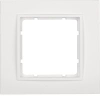 Ramka pojedyncza, biały, mat, B.7 | 10116919 Hager