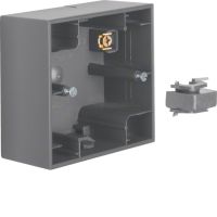 Puszka n/t pojedyncza, antracyt mat, lakierowany K.1 | 10417006 Hager