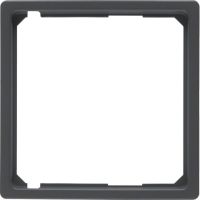 Pierścień oddzielający do płytki czołowej, antracyt, aksamit lakierowany, Q.x | 11096086 Hager