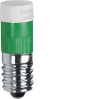 Żarówka LED E10, zielony | 167803 Hager