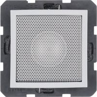 Głośnik, alu mat, B.x/S.1 | 28821404 Hager