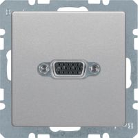 Gniazdo VGA, alu aksamit, lakierowany, Q.x | 3315406084 Hager