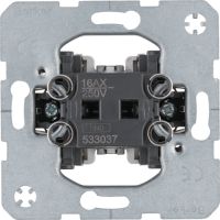 Łącznik 1-klawiszowy, krzyżowy, mechanizm, samozaciski, One.platform | 533037 Hager