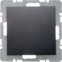 Zaślepka z płytką czołową, z cokołem i pazurkami, antracyt, B.x | 6710091606 Hager