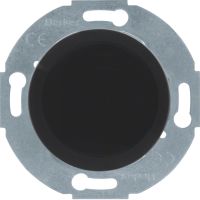 Zaślepka z elementem centralnym Serie 1930/Glas, czarny | 67100921 Hager
