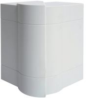 Kąt zewnętrzny 65x130, jasnoszary, Tehalit.BRP/BRAP | BRP651303H7035 Hager