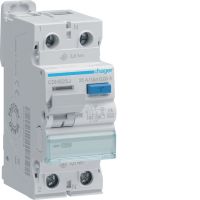 Wyłącznik różnicowo-prądowy krótkozwłoczny 25A 30mA Typ A-HI 1P+N | CDH525J Hager