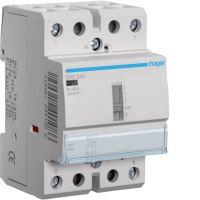 Stycznik z możliwością sterowania ręcznego 24VAC 2NO 40A AC-7a/b | ERD240 Hager