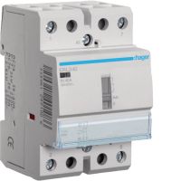 Stycznik z możliwością sterowania ręcznego 12VAC 2NO 40A AC-7a/b | ERL240 Hager