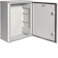 Obudowa poliester 500x400x200mm, IP66, BOX-struct., drzwi pełne, Orion+ | FL213B Hager