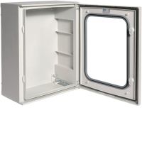 Obudowa poliester 500x400x200mm, IP66, BOX-struct., d.transp., Orion+ | FL263B Hager