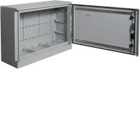 Obudowa poliester 600x850x300mm, IP65, PANEL-struct., z cokołem, d.pełne, Orion+ | FL325B Hager