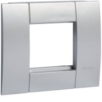 Ramka montażowa pojedyncza 45x45mm alu, Tehalit.WA | GT451ALU Hager