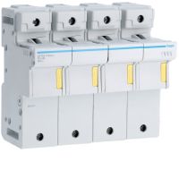 Modułowa podstawa bezpiecznikowa 3P+N wkł.bezp.cyl.L58 22x58mm 125A 690VAC | LR704 Hager