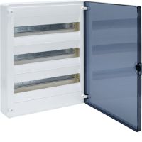 Rozdzielnica n/t IP40 drzwi transparentne 54M, Golf | VS318TD Hager