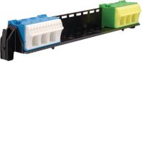 Wspornik z zaciskami PE/N QuickConnect 1R, Volta | VZ461 Hager