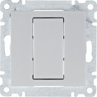 Płytka zaślepiająca, srebrny, Lumina | WL7012 Hager