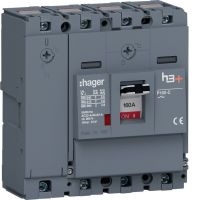 Rozłącznik mocy h3+ P160 4P 160A | HCS161AC Hager